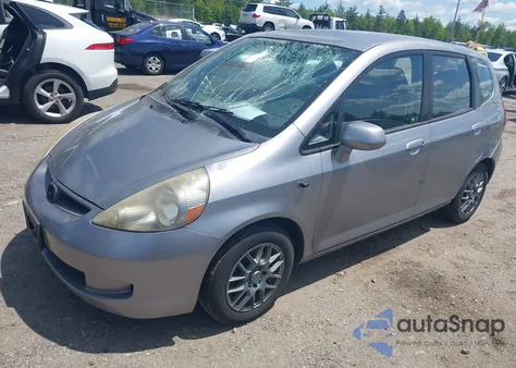 2008 Honda Fit из США, поврежденный, VIN JHMGD37418S060655